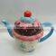 Lovely teapot/ceramic tea pot/ porcelain teapot for home decor