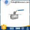 high quality cheap price wcb/cf8m ball valve with BSP for water