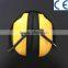 CE EN 352-1 certificate Foldable Earmuffs , Noise Reduction Safety Ear muff
