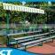 3500mm portable aluminum bleacher with backs