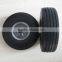 410/3.50-4 Steel Rim Hand Trolley PU Rubber Wheel