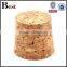 custom size wooden cork cup coasters wholesale small glass bottle wooden cork stopper