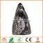 Leather Cosmetic Pouch Python Black