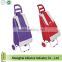 Folding Lightweight Wheeled Grocery Cart Shopping Trolley Bag