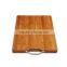 Bamboo kitchenware -- large bamboo cutting board with handle