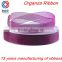 Various Colours Of Organza Ribbon 50 Yard Rolls - 10mm (3/8") Width