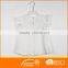 Bowknots A Shape Baby Ruffle Short Sleeve Outfit White Dress
