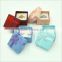 Custom velvet jewelry packaging box velvet jewelry box with butterfly knot luxury velvet box gifts