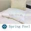 Top wholesaler white soft cotton sleeping pillow for home and hotel