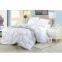 Washed White Duck Down Feather Filled Duvet, Comforter, Insert