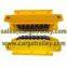 Machine skate applied on machinery moving works
