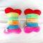 Handmade bone shaped stuffed pet toys for dogs