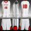 Wholesale custom basketball uniforms china breathable men basketball jersey uniform design