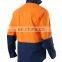 Customize 100 cotton orange mechanic work shirt