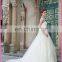 CE1483 Cap Sleeve A-Line Appliques Lace Beaded Cheap Factory Direct Wedding Dress