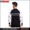 Personalised Custom Sweatshirt Flower sleeve Printed Fashion Sports Wear Hip Hop Streetwear