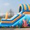 HI great quality pvc tarpaulin inflatable stair slide toys, playground giant adult inflatable slide