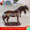 Attractive Lifelike Fiberglass Racing Horse