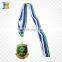 shield shape custom painted football sports award gold medal