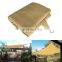 Outdoor Sun Shade Sails Canopy Patio Garden Awning Shelter UV Proof With Rope PE Cloth