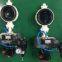 Aluminum Alloy butterfly valve with pneumatic actuator for Air Conditioning System