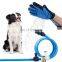3 faucet adapters pet shower head spray,360 Pet dog grooming shower tool for dog
