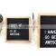 Felt Letter Board Set with 10x10 inch,