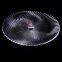 Dia 9.5inch classical design round Glass plate for weeding furit