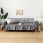 Chinese manufacture dust- proof couch cover set sofa protector chenille 100% polyester embroidered sofa cover
