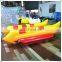 hot sale summer inflatable flyfish rib banana boat, inflatable flying manta ray for playing