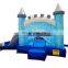 wholesale Inflatable snow  bounce house bouncy castle, Inflatable bouncer with slide for kids