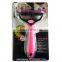 Wholesale stainless steel dog rake deshedding dematting brush comb for long haired dogs