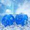 TPR material safe ice ball cooling and freezable leaky dog toy ball for summer day