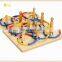 Vertical Wooden Table Top Game Quoit physical therapy for disabled