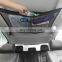 Car Ceiling Cargo Net Pocket Universal Adjustable 2-Layer Car Roof Interior Sundries Storage Pouch with Zipper Universal for Car