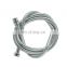 gaobao 304# stainless steel shower hose,360 degree rotational nut,encipherment,150-180cm,CE,ACS Approval