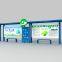Intelligent bus shelter billboard making factory