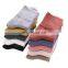 Solid Colors Women 100% Wholesale Soft Cotton Socks Crew Men Socks Tall Soft High Quality Autumn Winter Rib Top
