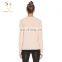 Ladies Knitted Pink Cashmere Sweater for Spring Knitwear