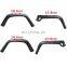 Hot selling Factory Style Fender Flares Replacement Bolt Textured pp Fender Flares for jeep herds man 97-06
