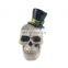 custom Halloween skull shape ceramic vase