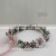 Wholesale Alibaba Hair Wedding Bridal Deisign Flower Wreath Garland Set Hair Accessaries