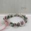 Wholesale Hair Wedding Bridal Deisign Flower Wreath Garland Set Hair Accessaries