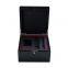 Custom black high gloss piano lacquer wooden jewelry watch packaging solid wood gift box