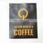 Food Grade Customized Printing Packaging Flat Bottom Side Gusset Reusable Coffee Bags