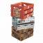 6 Bottle wooden wine crate wooden vegetable storage box