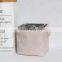 Collapsible Clothes Linen Laundry Basket with Cotton Handle Foldable Washing Laundry Storage Bag