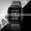 SKMEI 1589 High Quality Men Watch Fashion Luxury Style Stainless Steel Square Mens Digital Watches