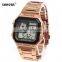 SHHORS 0300B Low Cost Men's Square Digital Watch Rubber Strap Light Display Chronograph Watch