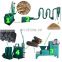 Small Biomass Wood Straw Rice Husk Coconut Shell Charcoal Briquette Making Uses Screw Briquetting Machine